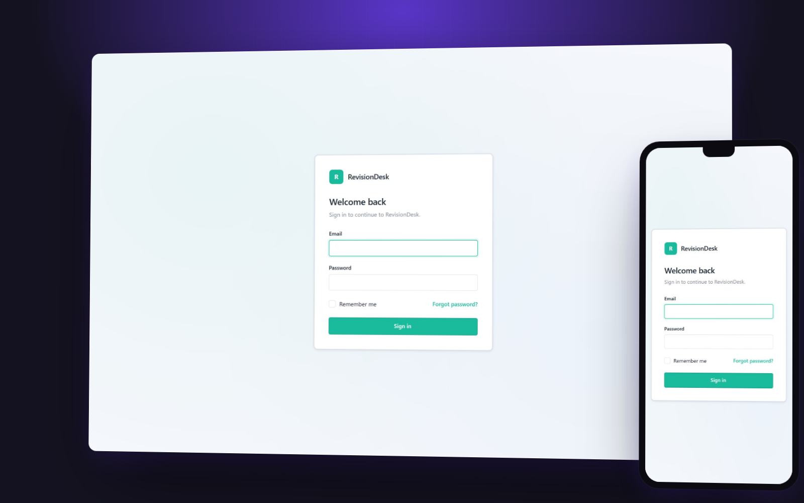 RevisionDesk screenshot